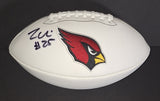 Zaven Collins autographed football Beckett Witness COA