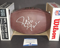 Patrick Peterson autographed football Beckett COA