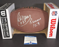 Aeneas Williams autographed football Beckett COA