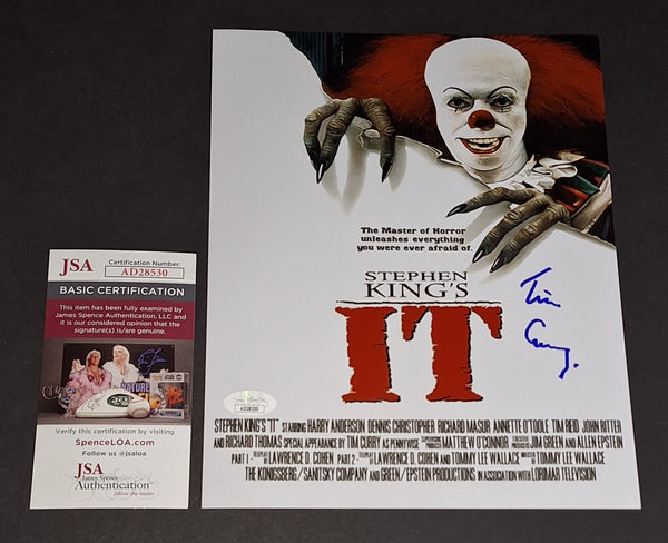 Tim Curry autographed 8x10 JSA COA