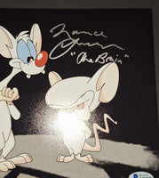 Rob Paulsen and Maurice LaMarche autographed 8x10 Beckett COA