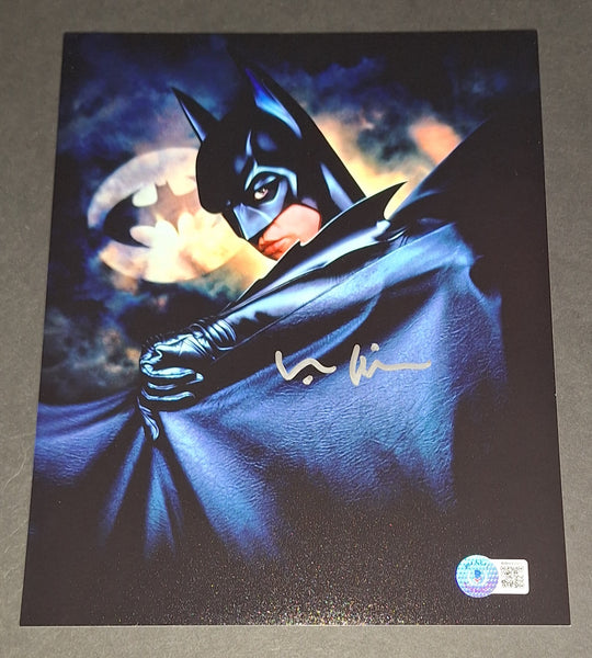 Val Kilmer autographed 8x10 Beckett COA