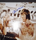 Chuck Norris autographed 11x14 Beckett Witness COA