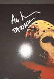 Ari Lehman autographed 8x10 Beckett Witness COA