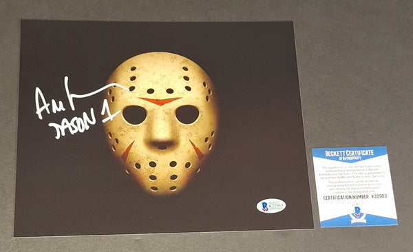 Ari Lehman autographed 8x10 Beckett COA