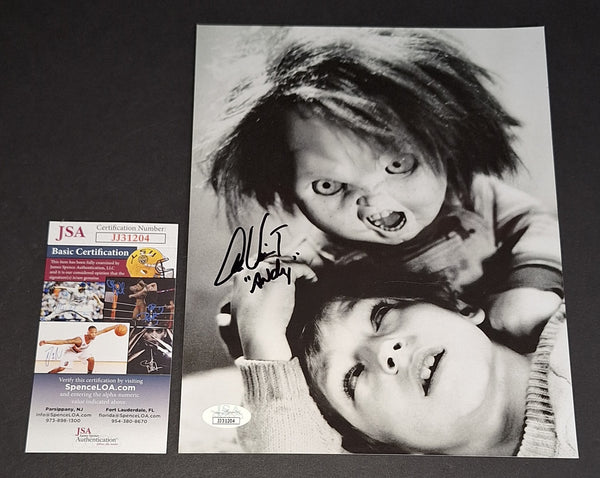 Alex Vincent autographed 8x10 JSA COA