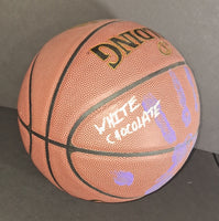 Jason Williams autographed basketball with hand print COA