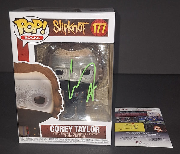 Corey Taylor autographed Funko JSA COA