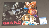 Alex Vincent autographed 11x14 Beckett COA