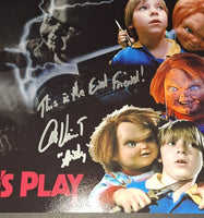 Alex Vincent autographed 11x14 Beckett COA