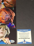 Alex Vincent autographed 11x14 Beckett COA