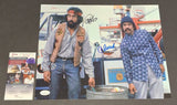 Cheech and Chong autographed 11x14 JSA COA