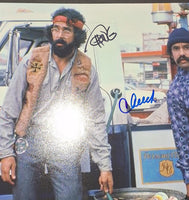 Cheech and Chong autographed 11x14 JSA COA