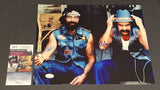 Cheech and Chong autographed 11x14 JSA COA