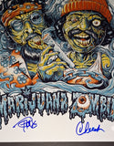 Cheech and Chong autographed 11x14 JSA COA