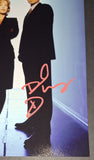 David Duchovny and Gillian Anderson autographed 8x10 Beckett COA