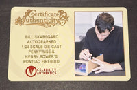 Bill Skarsgard autographed Pontiac Firebird Celebrity Authentics COA