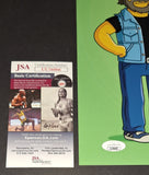 Cheech and Chong autographed 11x14 JSA COA