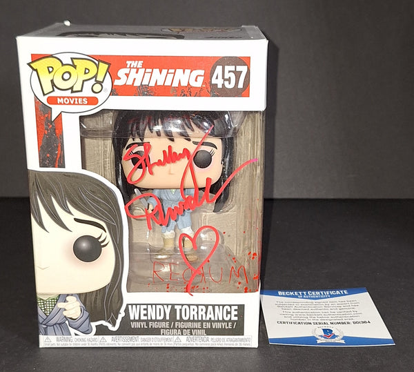 Shelley Duvall autographed Funko Beckett COA