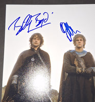 The Lord of The Rings autographed cast 11x14 Beckett COA