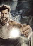 Hugh Jackman autographed 11x14 Beckett COA