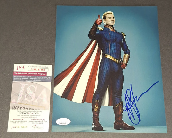 Anthony Starr autographed 8x10 JSA COA