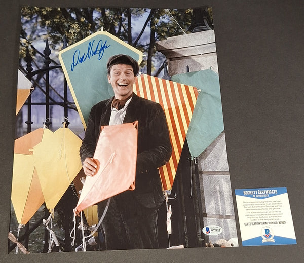 Dick Van Dyke autographed 11x14 Beckett COA