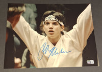 Ralph Macchio autographed 11x14 Beckett Witness COA