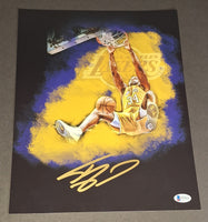 Shaquille O'Neal autographed 11x14 Beckett COA