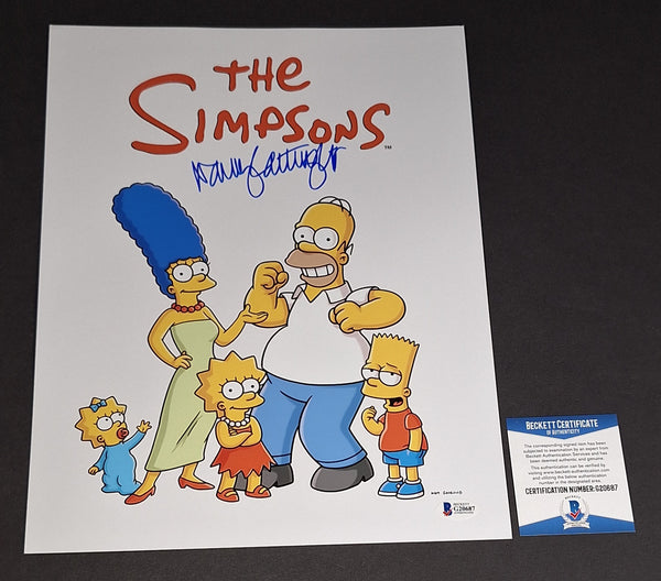 Nancy Cartwright autographed 11x14 Beckett COA