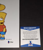 Nancy Cartwright autographed 11x14 Beckett COA