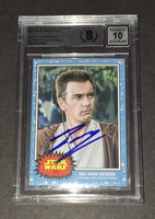 Ewan McGregor autographed card Beckett COA