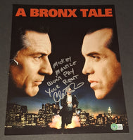 Chazz Palminteri autographed 11x14 Beckett COA