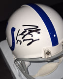 Peyton Manning autographed mini helmet Fanatics COA