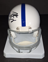 Peyton Manning autographed mini helmet Fanatics COA