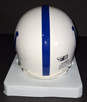 Peyton Manning autographed mini helmet Fanatics COA