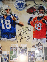 Peyton Manning autographed and framed 16x20 Fanatics COA