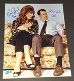 Ed O'Neill and Katey Sagal autographed 11x14 Beckett COA