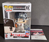 Matt Ryan autographed Funko JSA COA