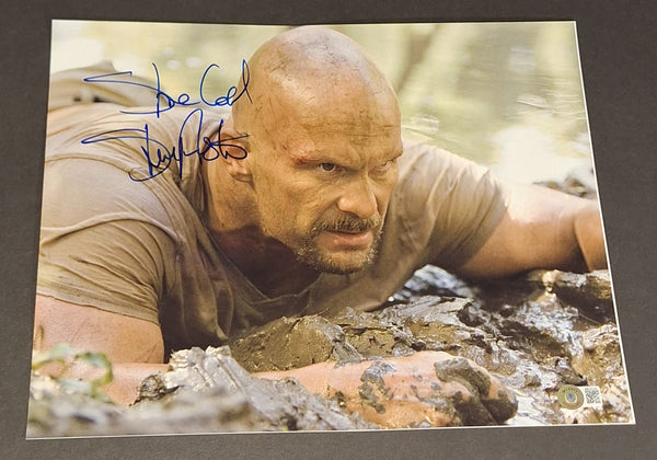 Stone Cold Steve Austin autographed 11x14 Beckett COA