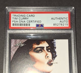 Tim Curry autographed card Beckett COA