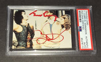 Tim Curry and Susan Sarandon autographed card PSA/DNA COA