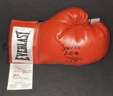 Buster Douglas autographed glove JSA Witness COA