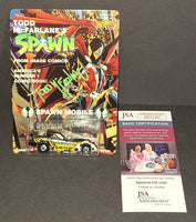 Todd McFarlane autographed Spawn Hot Wheels car JSA COA