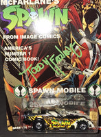 Todd McFarlane autographed Spawn Hot Wheels car JSA COA