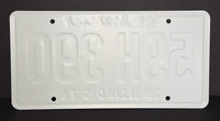 Nick Castle autographed license plate Beckett COA