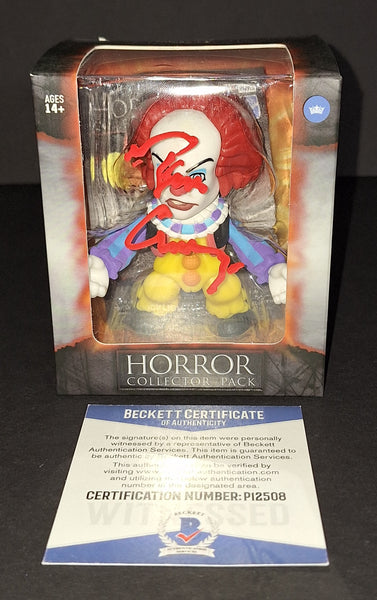 Tim Curry autographed action figure Beckett Witness COA