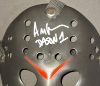 Ari Lehman autographed Jason mask Beckett Witness COA