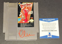 Charles Fleischer autographed Nintendo cartridge Beckett COA