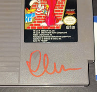 Charles Fleischer autographed Nintendo cartridge Beckett COA